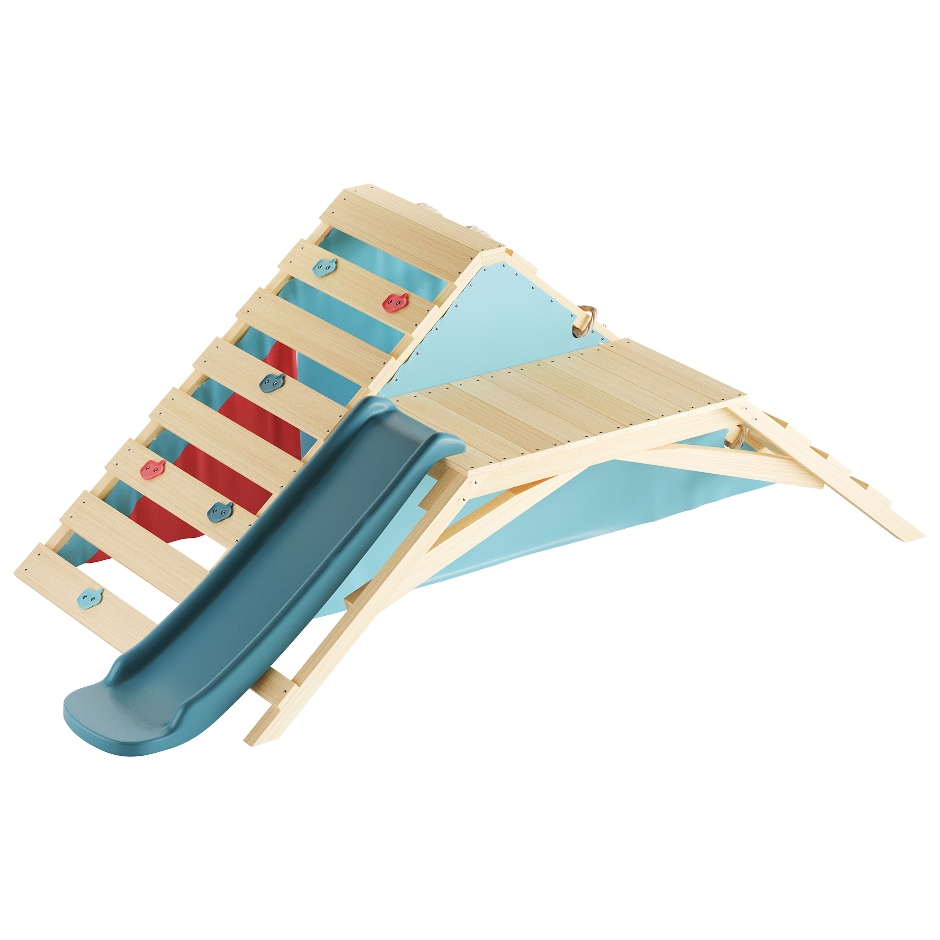 PLUMR MY FIRST WOODEN PLAY CENTRE 3D model_11