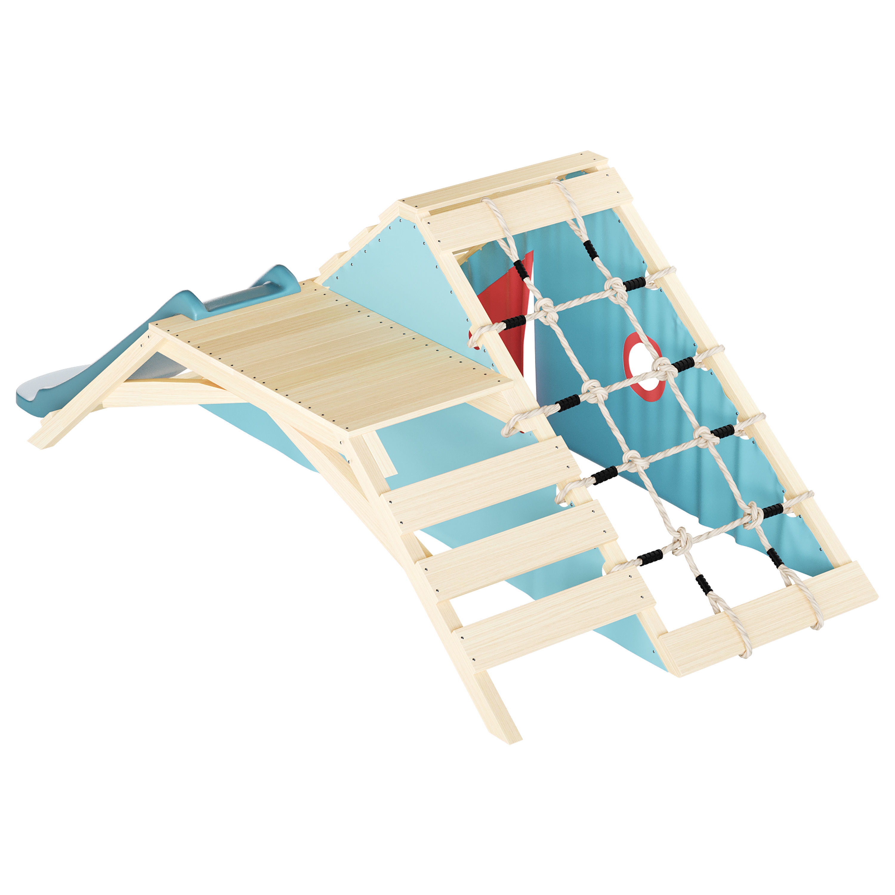 PLUMR MY FIRST WOODEN PLAY CENTRE 3D model_1