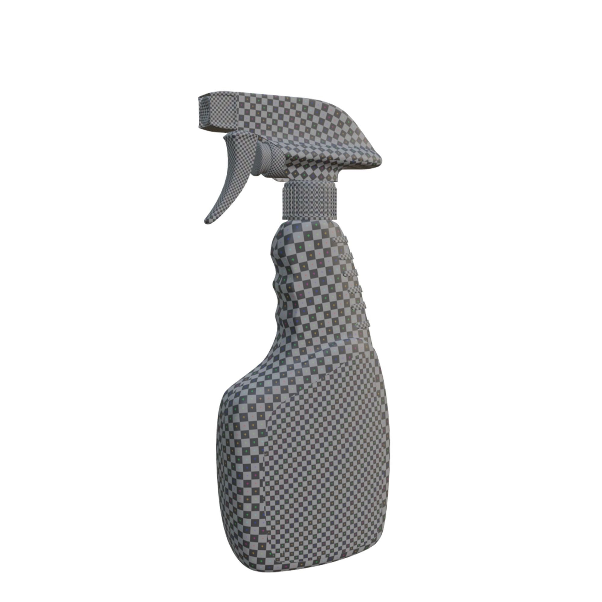 Cleaning Product Spray Bottle ver2 3D model_8