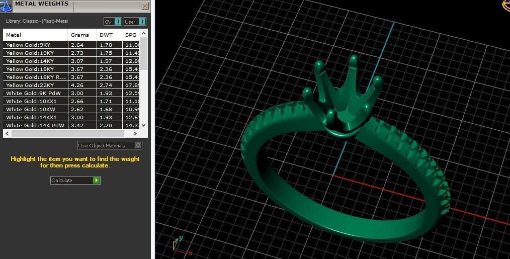 Solitaire ring Model 5603 3D print model_6
