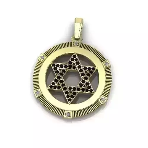 Star of David pendant Model 5602