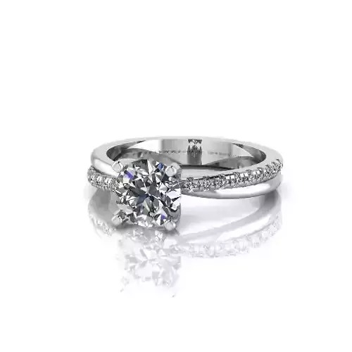 Solitaire ring Model 5601