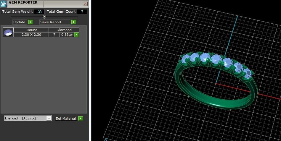 Ring Model 5593 3D print model_7