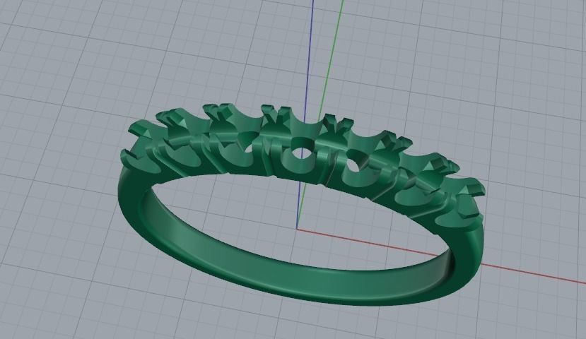 Ring Model 5593 3D print model_2