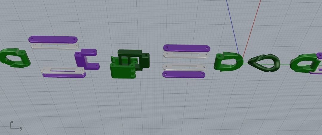 Bracelet Model 5632 3D print model_4