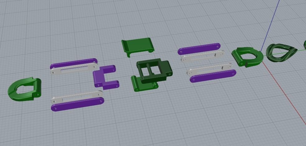 Bracelet Model 5632 3D print model_2