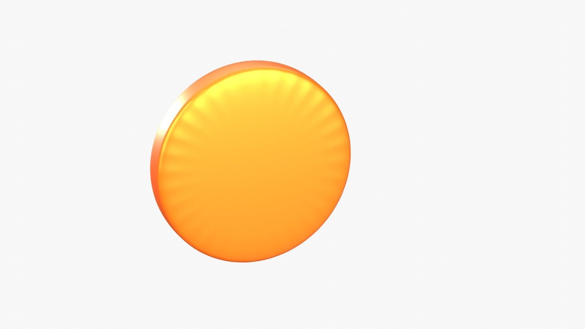 Medal Coin Game 3D Illustration 3D model_17