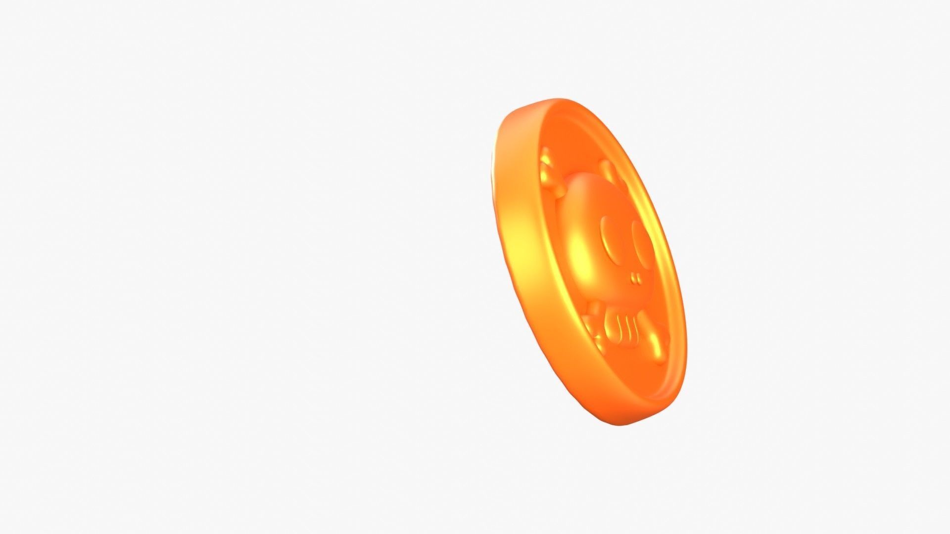 Medal Coin Game 3D Illustration 3D model_15