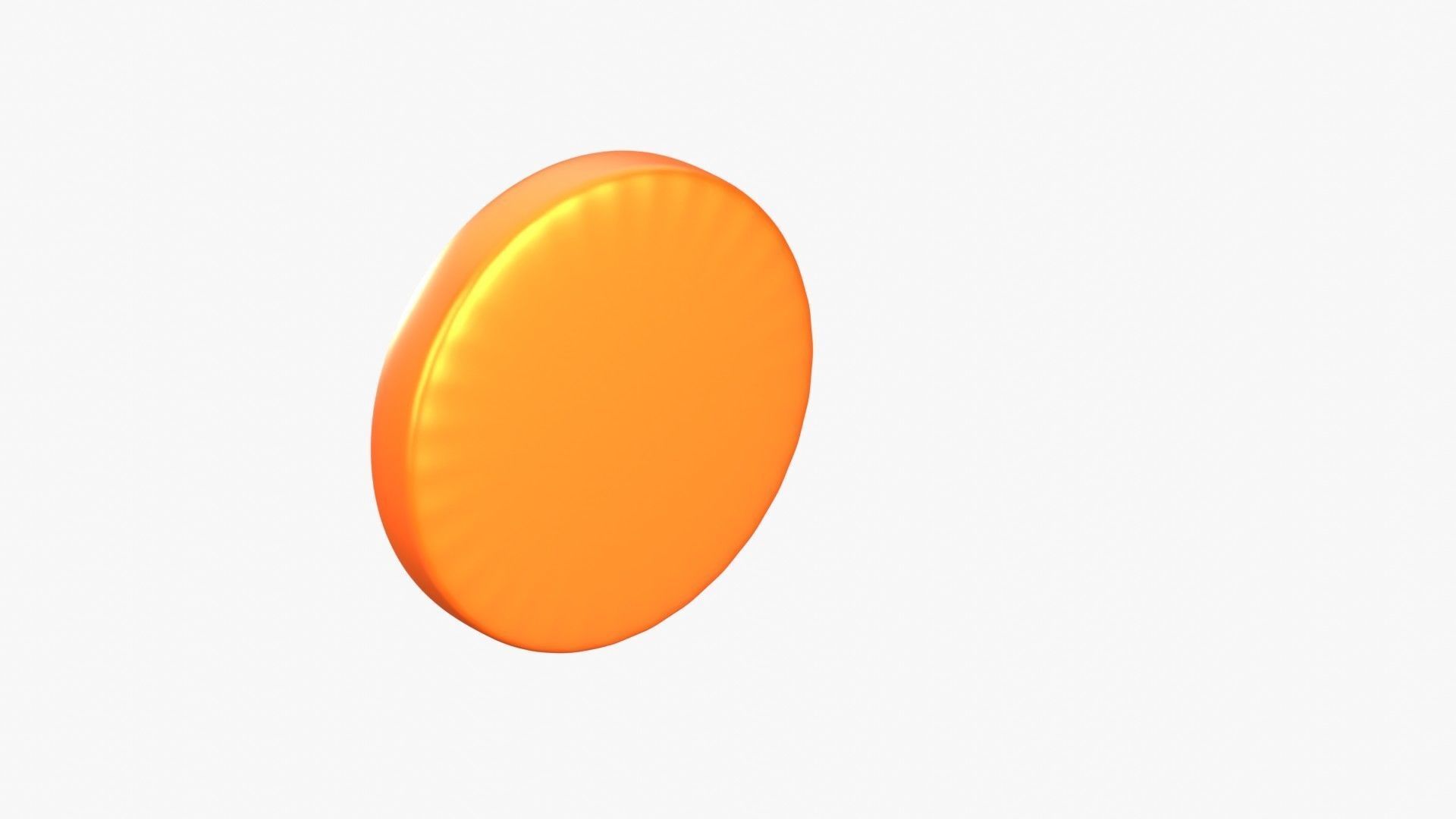 Medal Coin Game 3D Illustration 3D model_6