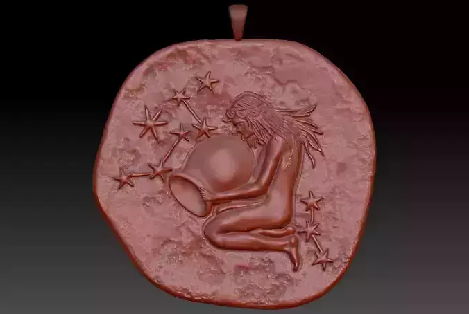 Aquarius 3D print model
