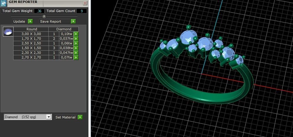 Ring Model 5627 3D print model_7