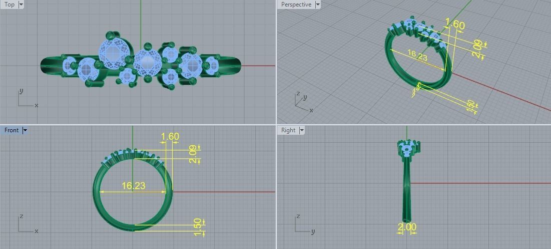 Ring Model 5627 3D print model_5