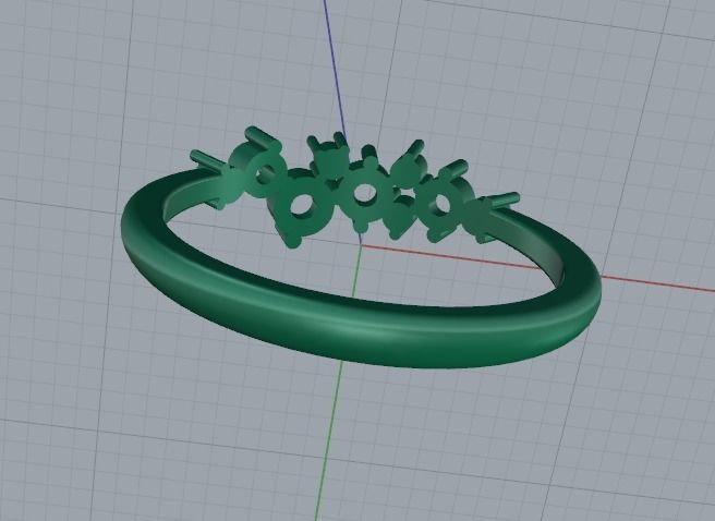Ring Model 5627 3D print model_4