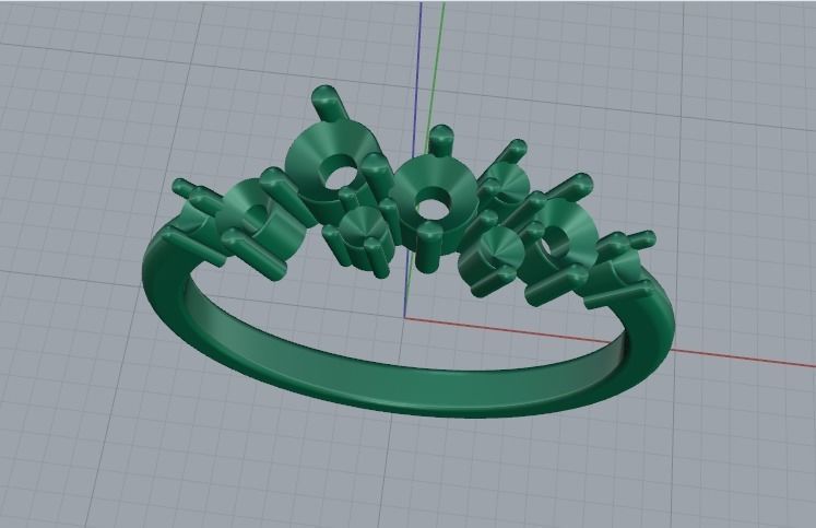 Ring Model 5627 3D print model_2