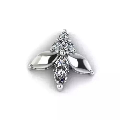 Pendant marquise Model 5623
