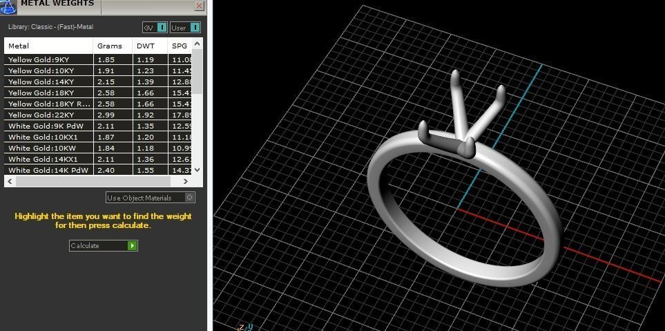 Solitaire ring Model 5619 3D print model_6