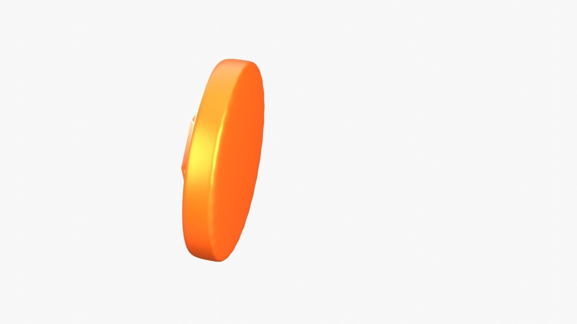 Medal Coin Game 3D Illustration 3D model_5