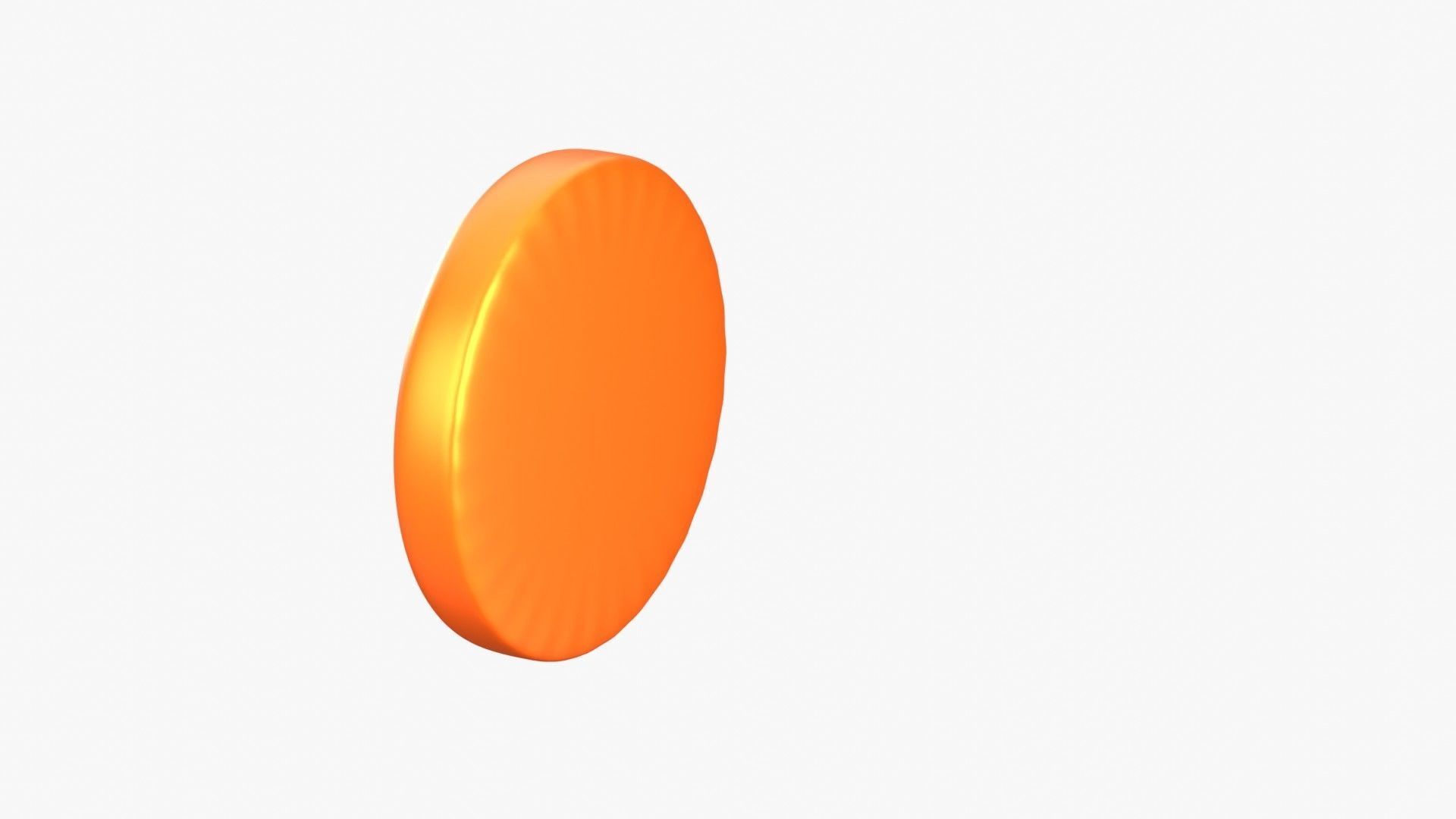 Medal Coin Game 3D Illustration 3D model_6