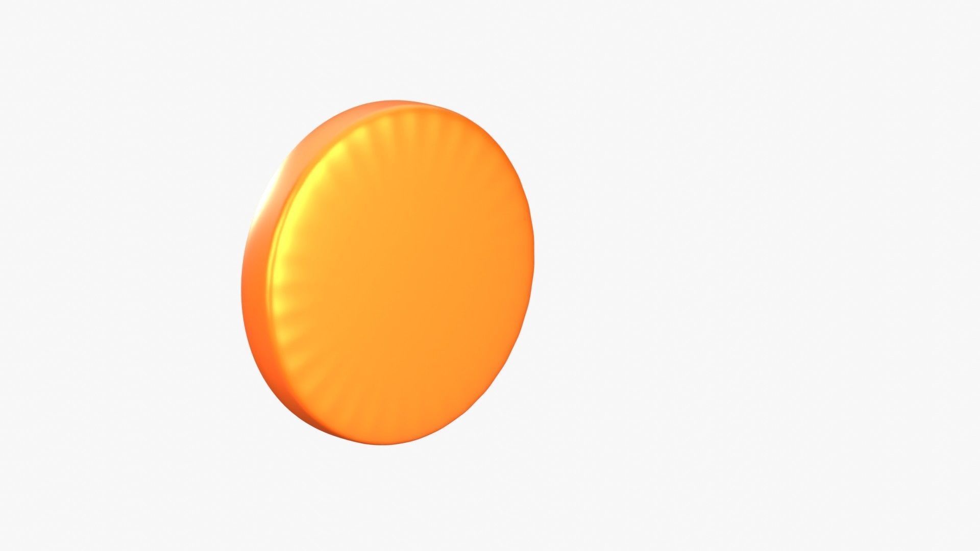 Medal Coin Game 3D Illustration 3D model_7