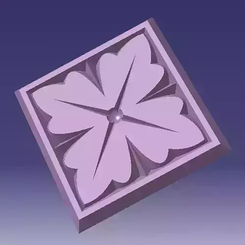 Victorian Rosette 3D print model