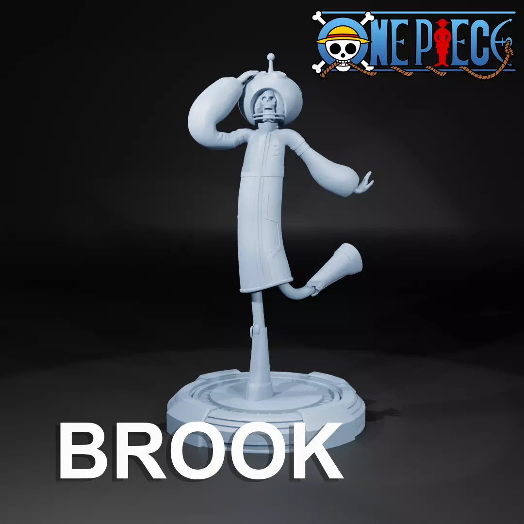 BROOK EGGHEAD - ONEPIECE - TEAM LUFFY 3D print model_0