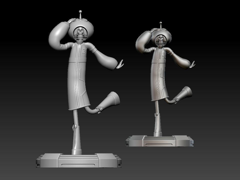 BROOK EGGHEAD - ONEPIECE - TEAM LUFFY 3D print model_1