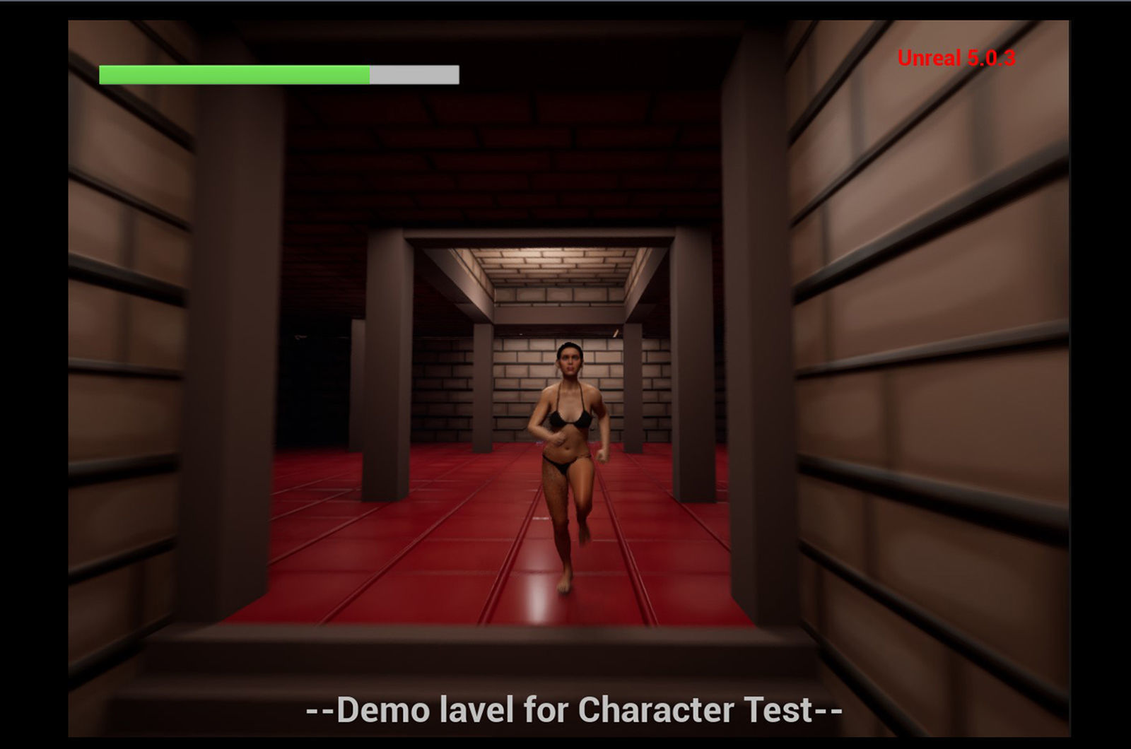 Female Base Rig Low-poly 3D model_10