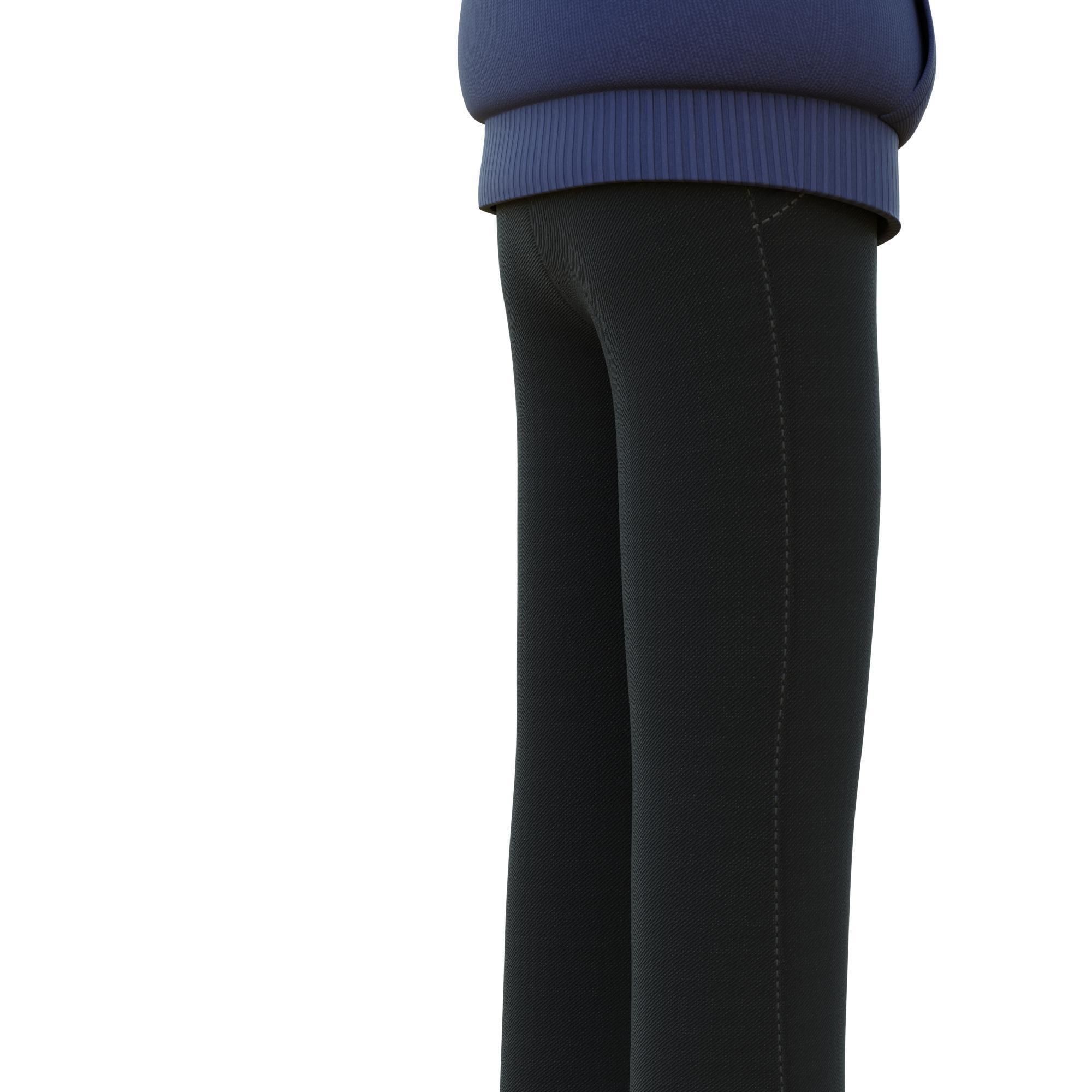 Cartoon Man Rigged Low-poly 3D model_43