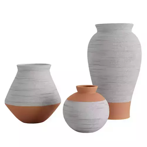 Rustic Ceramic Vases