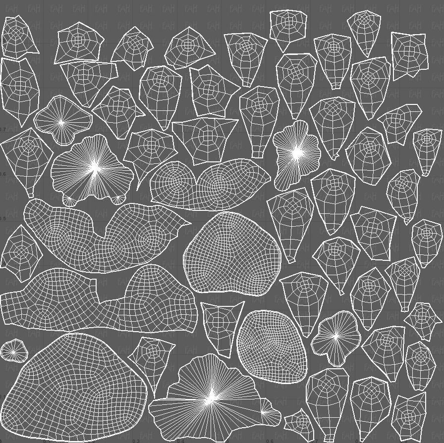 Trees Cartoon V62 Low-poly 3D model_45