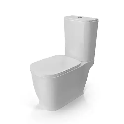 Devit Afina Toilet Low-poly 3D model