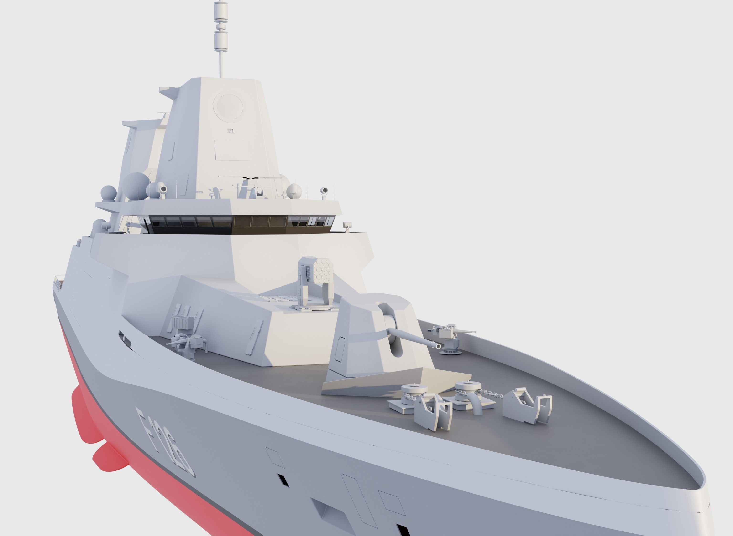frigate F126 3D model_3