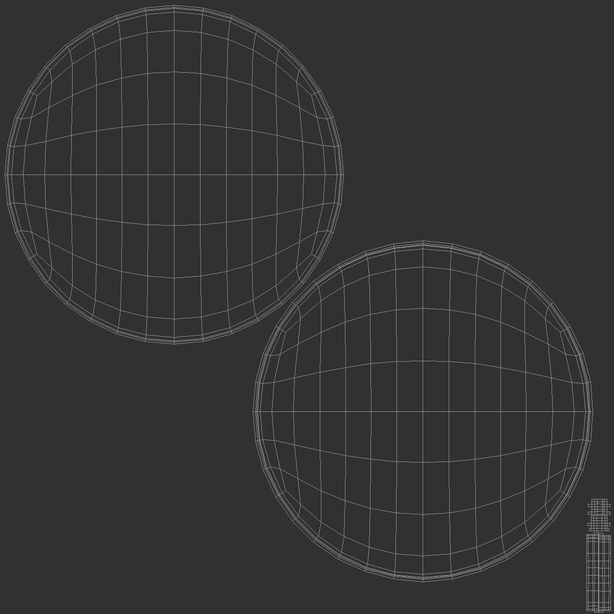 White Embroidered Patch Set - 11 shapes lying embroidery badges 3D model_7