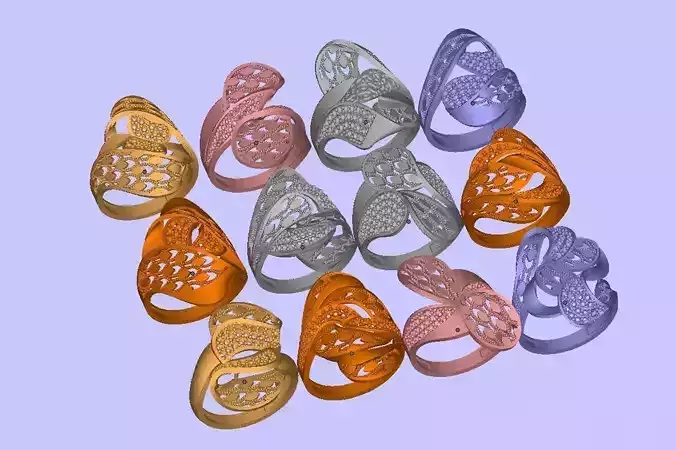 12 new light weight rings 