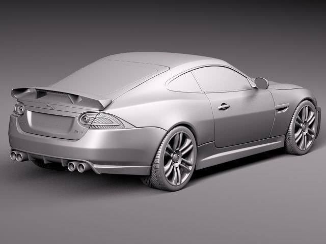 Jaguar XKR-S 2012 3D model_8