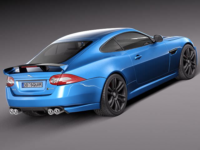 Jaguar XKR-S 2012 3D model_3