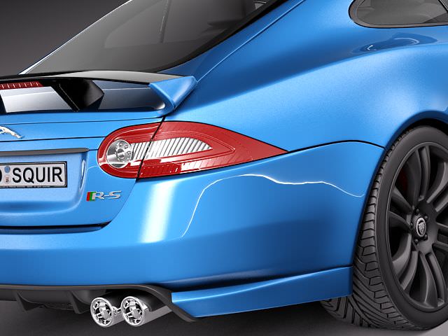 Jaguar XKR-S 2012 3D model_5