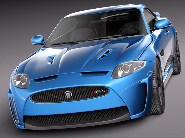 Jaguar XKR-S 2012 3D model_1
