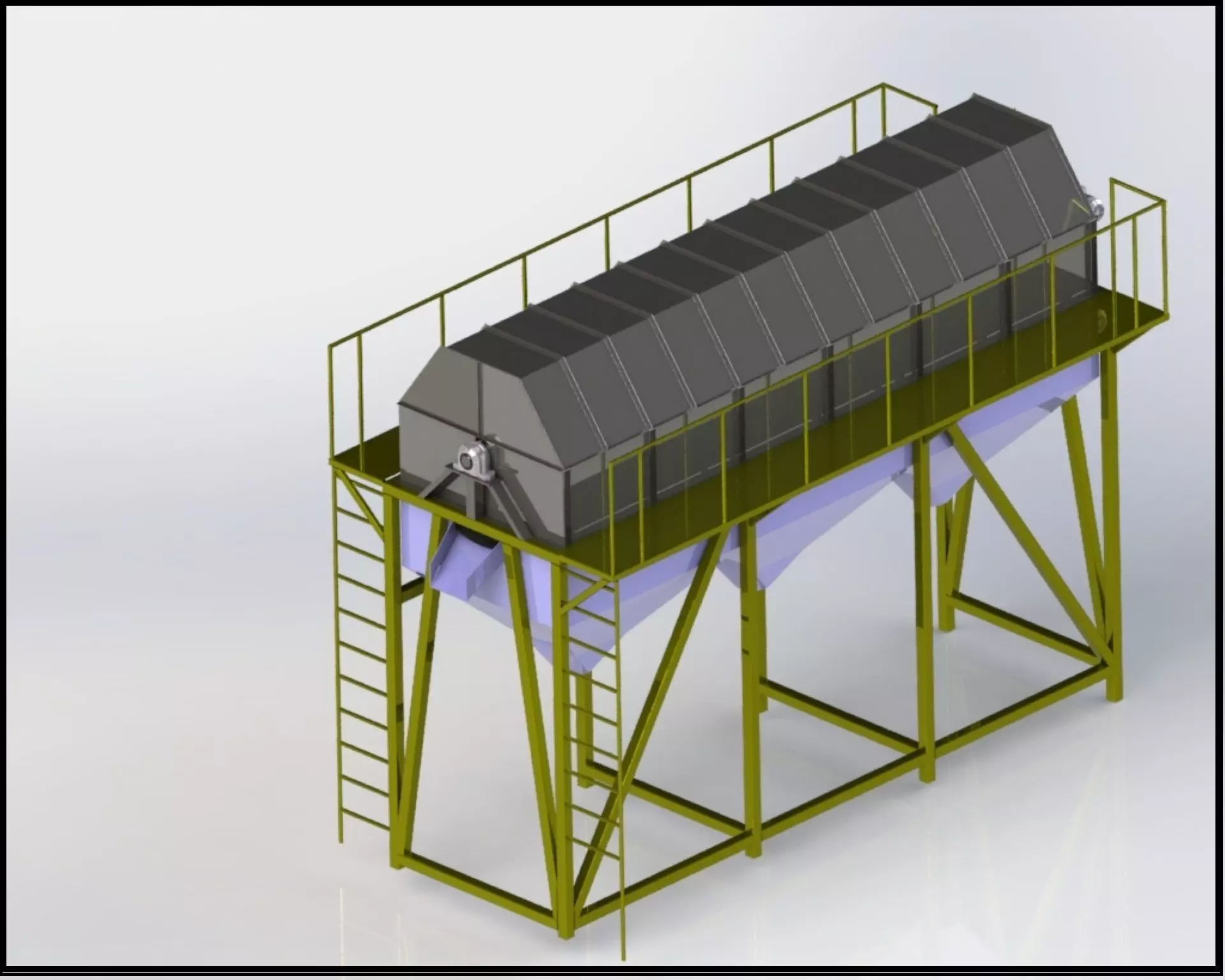 ROTARY MINE SCREEN 3D model_0