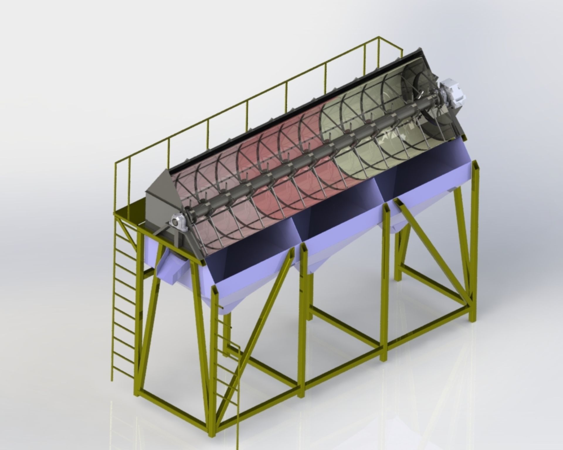 ROTARY MINE SCREEN 3D model_2