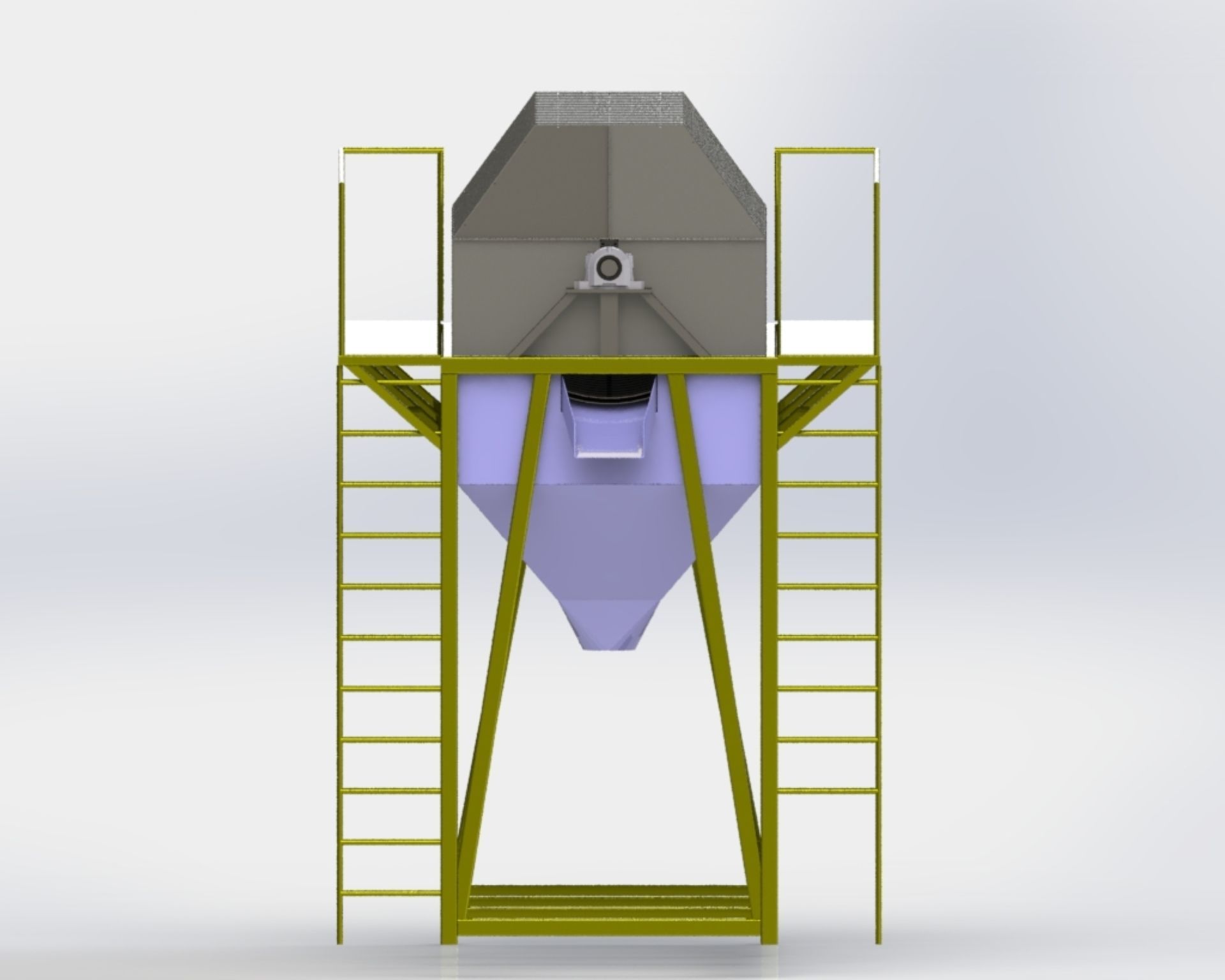ROTARY MINE SCREEN 3D model_5