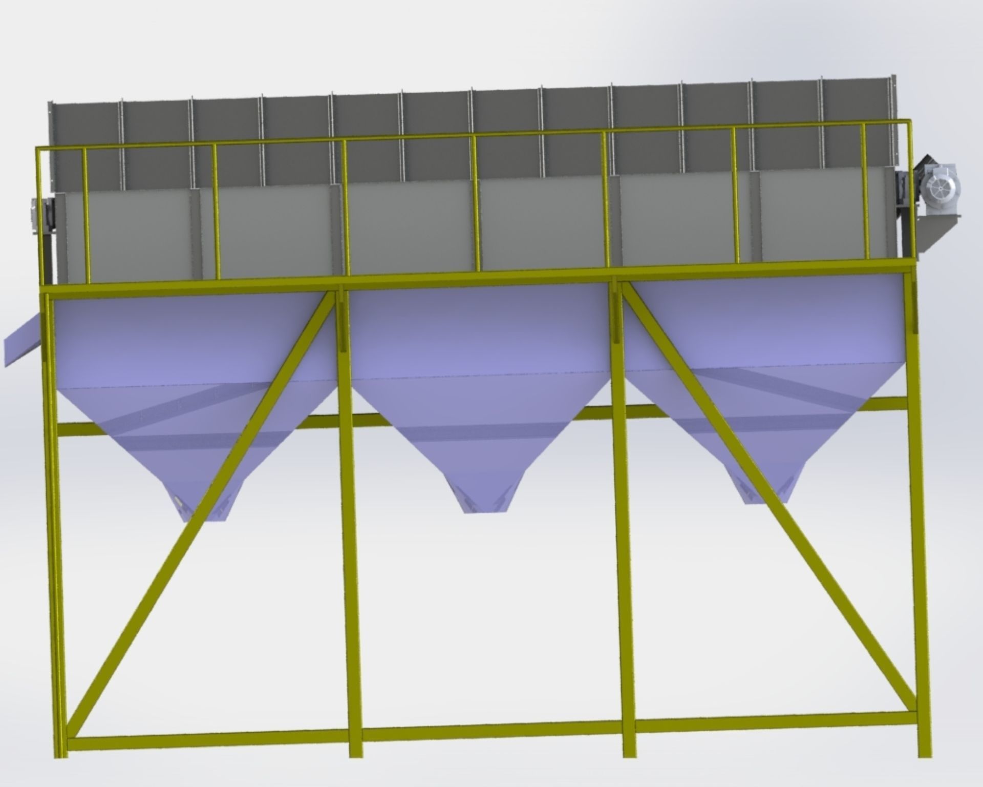 ROTARY MINE SCREEN 3D model_4
