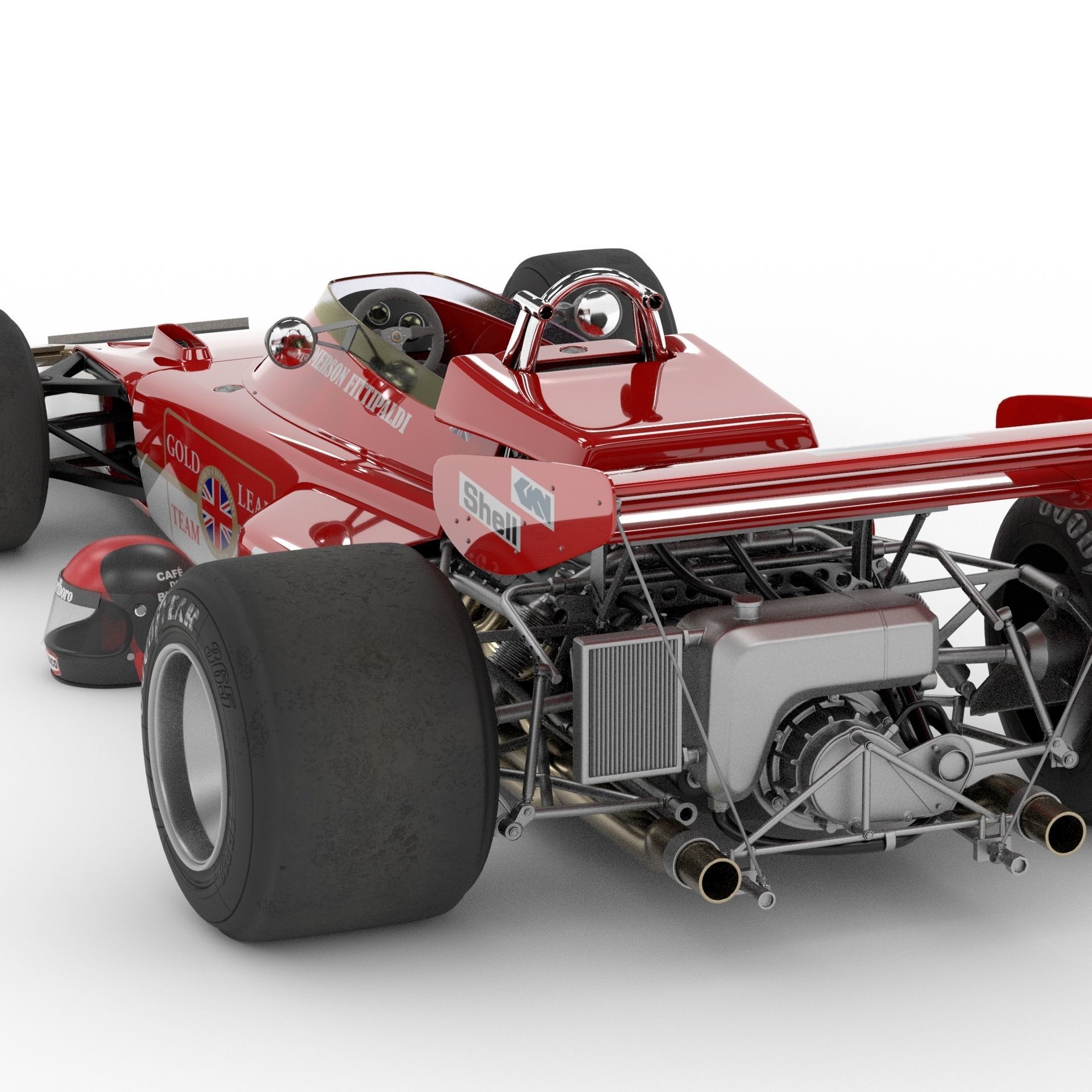 Lotus Type 72 Formula-1 3D model_4