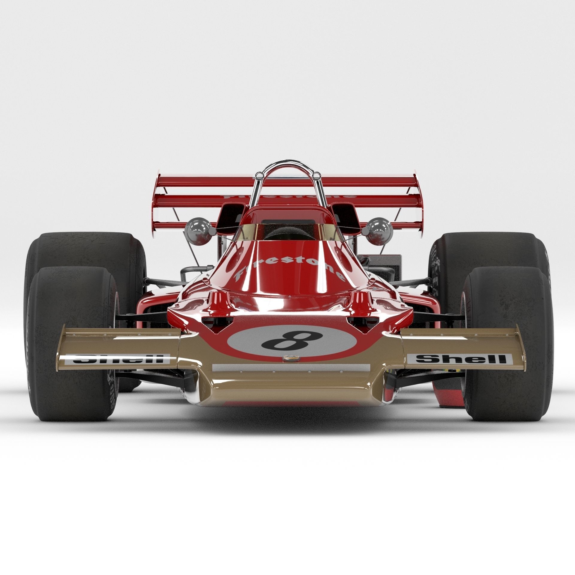 Lotus Type 72 Formula-1 3D model_7