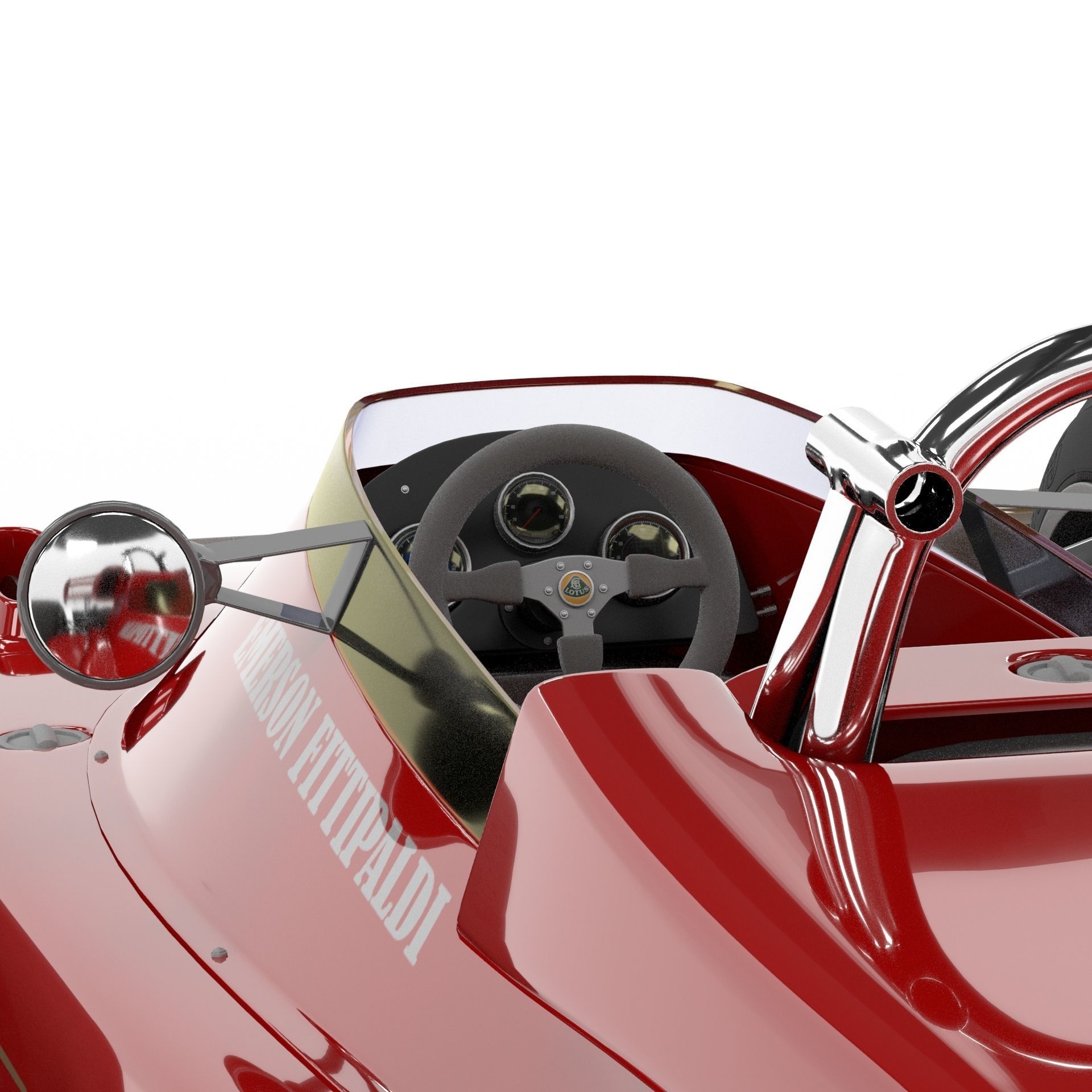 Lotus Type 72 Formula-1 3D model_3