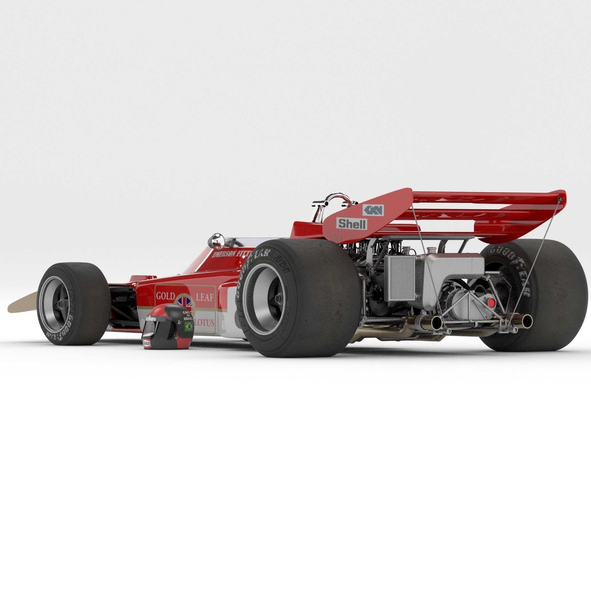 Lotus Type 72 Formula-1 3D model_5