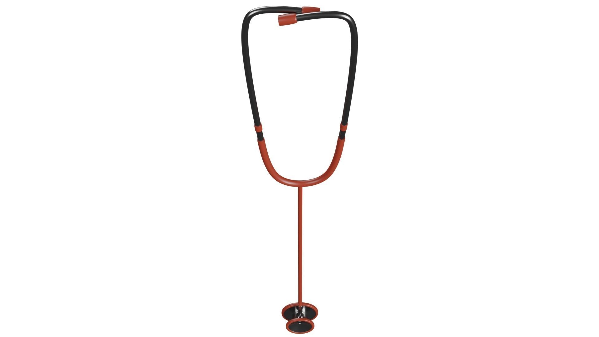 Stethoscope 3D model_8