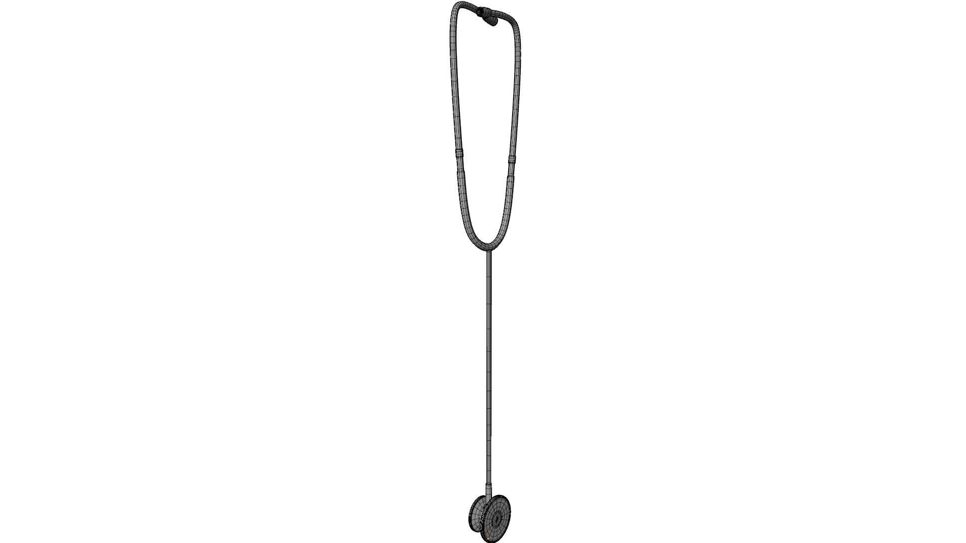 Stethoscope 3D model_13