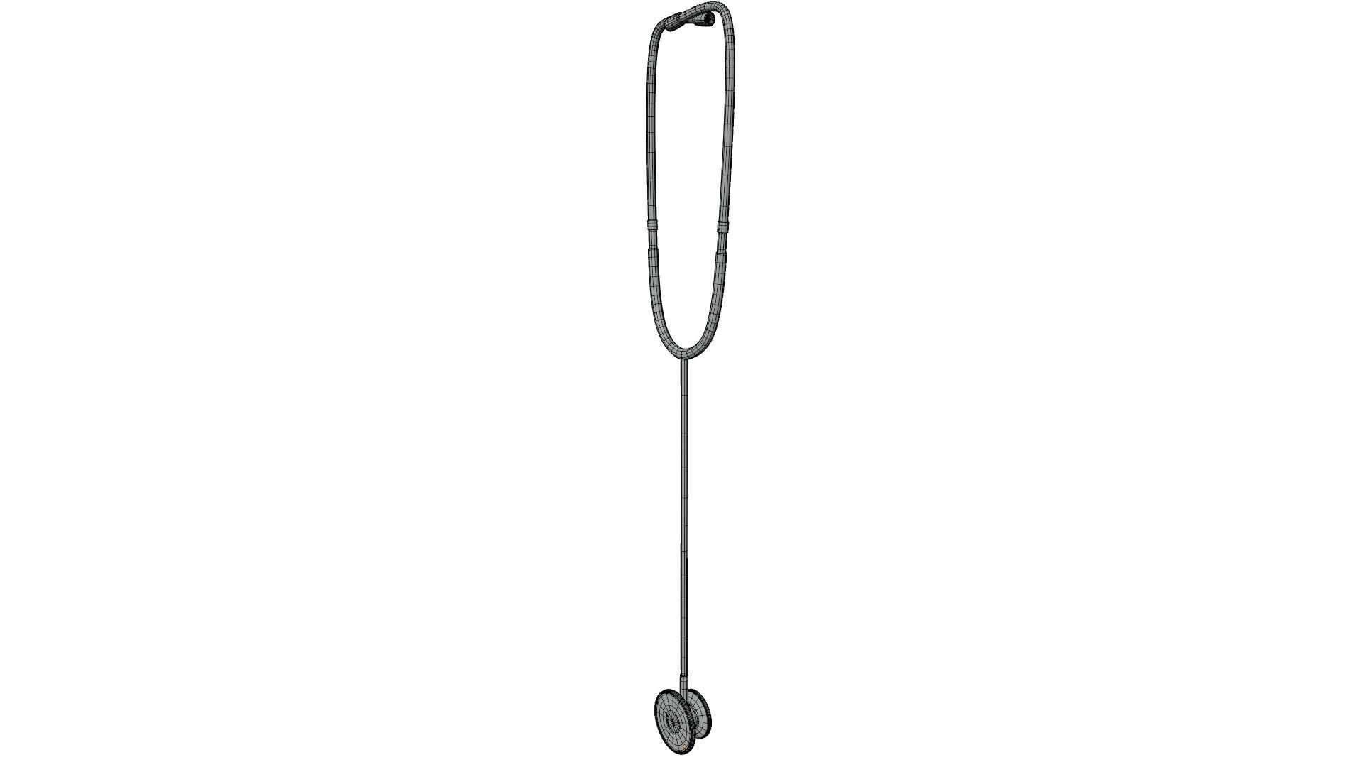 Stethoscope 3D model_15