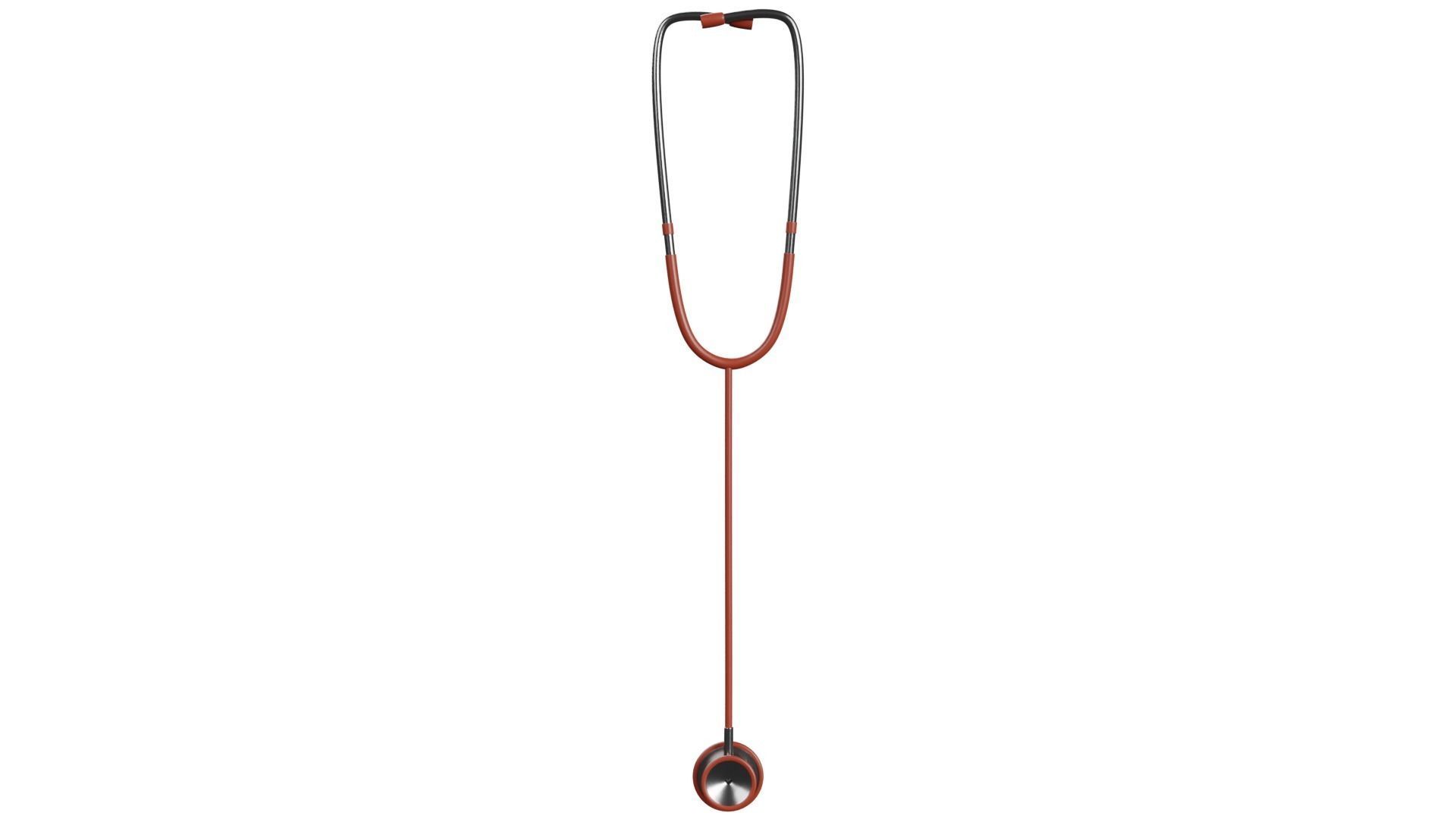 Stethoscope 3D model_5